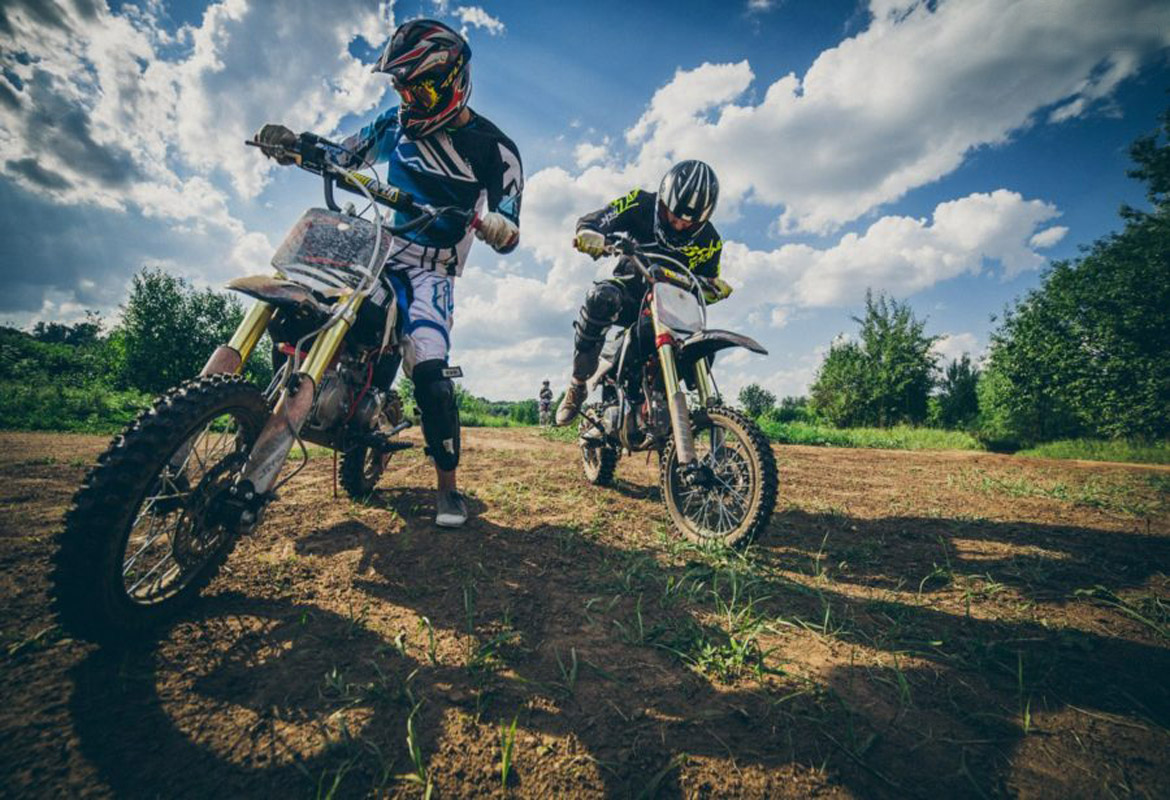 Прокат питбайков и кроссовых мотоциклов